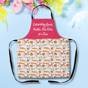 Waterverf Happy Pasgebr Tsoureki Bread Schort