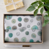 Waterverf Happy Suns Pattern Gift Tissuepapier (Geschenk)