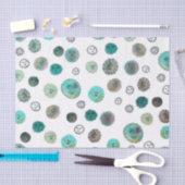 Waterverf Happy Suns Pattern Gift Tissuepapier (Craft)