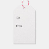 Waterverf hart in levendige kleuren cadeaulabel (Achterkant)