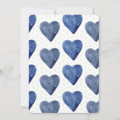 Waterverf Hart Twins Boys kondiging Aankondiging (Achterkant)