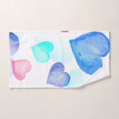 Waterverf harten bad handdoek (Handdoek)