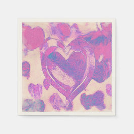 Waterverf harten servet