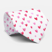 Waterverf harten - Transparantie Stropdas (Opgerold)