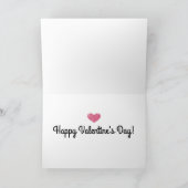 Waterverf Harten Valentijnsdag kaart (Binnen)