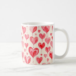 Waterverf Hartpatroon Collectie Koffiemok