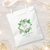 Waterverf Hawaiian Aloha Luau Wedding Guest Favor Bedankzakje (Geknipt)