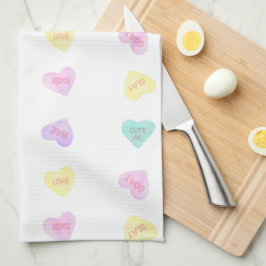 Waterverf Heartz Slang Funny Kitchen Towel Theedoek