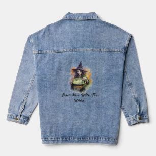 Waterverf heks denim jacket