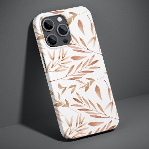 Waterverf herfst bladeren iPhone XR hoesje