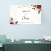 WATERVERF HERFST FLOWERS WEDING SPANDOEK (Beurs)