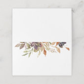 Waterverf Herfst Foliage Succulent Plaats Kaarten (Buitenkant ongevouwen)