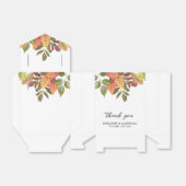 Waterverf herfst herfst bruiloft Hartelijk dank Bedankdoosjes (Uitgevouwen)