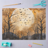 Waterverf Herfst Herfst Vleermuizen Decoupage Tissuepapier (Craft)