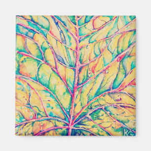 Waterverf Herfst Leaf Custom Magnet Magneet
