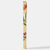 Waterverf Herfst Natuur Cranberry Pattern iPhone Hoesje (Rechterkant)