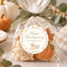 Waterverf Herfst Pompoen Thanksgiving Diner