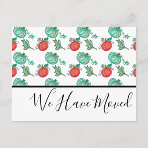 Waterverf Herfst Pumpkin Patch Post Kaart