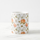 Waterverf Herfst Rustic Pumpkins Koffiemok (Center)