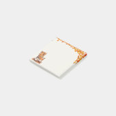 Waterverf Herfst Schommelstoel Post-it® Notes (Schuin)
