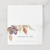 Waterverf Herfst Thanksgiving Friendsgiving (Buitenkant ongevouwen)