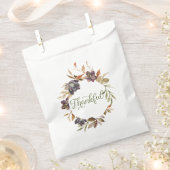 Waterverf Herfst Vlokken Succulent Favor Bags Bedankzakje (Geknipt)