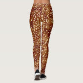 Waterverf Herten Print Leggings (Achterkant)