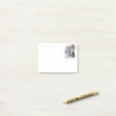 Waterverf Het Raven Edgar Allan Poe Poem Post-it® Notes (Op bureau)