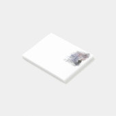 Waterverf Het Raven Edgar Allan Poe Poem Post-it® Notes (Schuin)