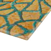 Waterverf Het Schilderen Stone Mosaic + uw ideeën Snijplank (Hoek)