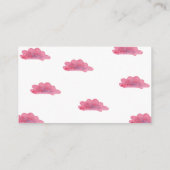 Waterverf Hete luchtballon - boeken voor baby tick Informatiekaartje (Achterkant)