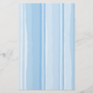 Waterverf Hibiscus Striped Coordinating Briefpapier