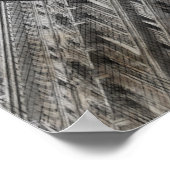 Waterverf Hoekteken Broadway Poster (Hoek)