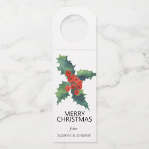 Waterverf Holly vertrekt uit kerststal Flessenhanger