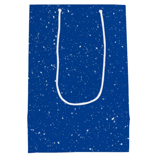 Waterverf Hond en Kerstboom Medium Cadeauzakje (Achterkant)