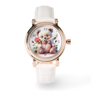 Waterverf Horloge