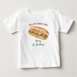 Waterverf Hotdog Kinderverjaardag