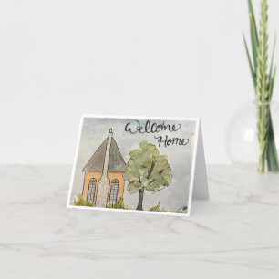 Waterverf Housewarming Kaarten