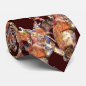 Waterverf Howling Coyote, Animal, Natuur Wildlife Stropdas (Opgerold)