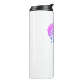 Waterverf HR Heart Thermosbeker (Gedraaid links)