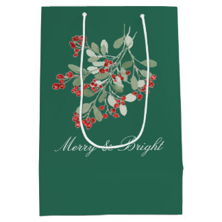 Waterverf Hulst  Medium Cadeauzakje