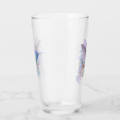 Waterverf Hummingbird Garden Bird Natuur Art Glas (Rechts)