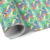 Waterverf Hummingvogels Cadeaupapier (Rol Hoek)