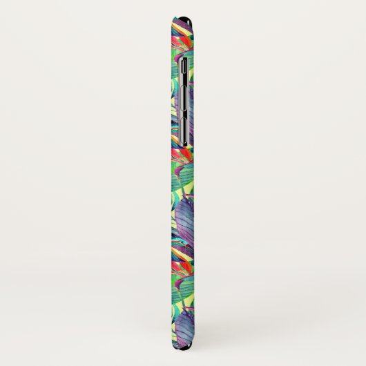 Waterverf Humminvogels in de Oerwoud Case-Mate iPhone Case (Achterkant/links)