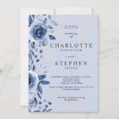 Waterverf huwelijksfoto kaart (Voorkant)