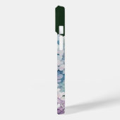 Waterverf Hydrangea gepersonaliseerd groen Case-Mate iPhone Case (Achterkant / Links)