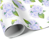 Waterverf Hydrangea-ventilator Cadeaupapier (Rol Hoek)