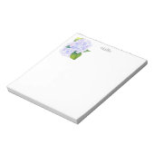 Waterverf Hydrangeas Notitieblok (Gedraaid)