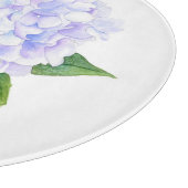 Waterverf Hydrangeas Snijplank (Hoek)