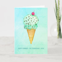 Waterverf Ice Cream Summer Greep